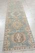 Vintage Afghan Runner Rug (2' x 9')